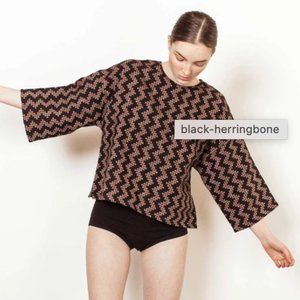 Ace and Jig Play top in Herringbone